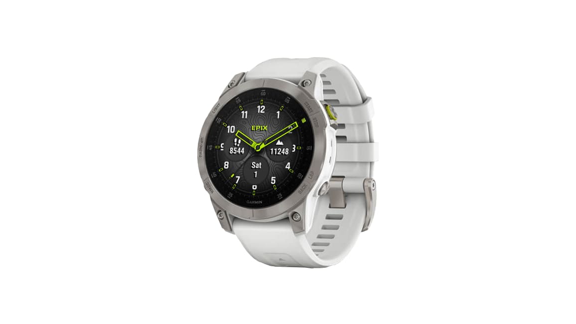 Garmin Epix™ (Gen 2) - Sapphire Smartwatch - White | Rogue Fitness